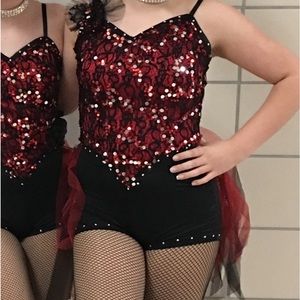 Jazz/ tap dance costume.